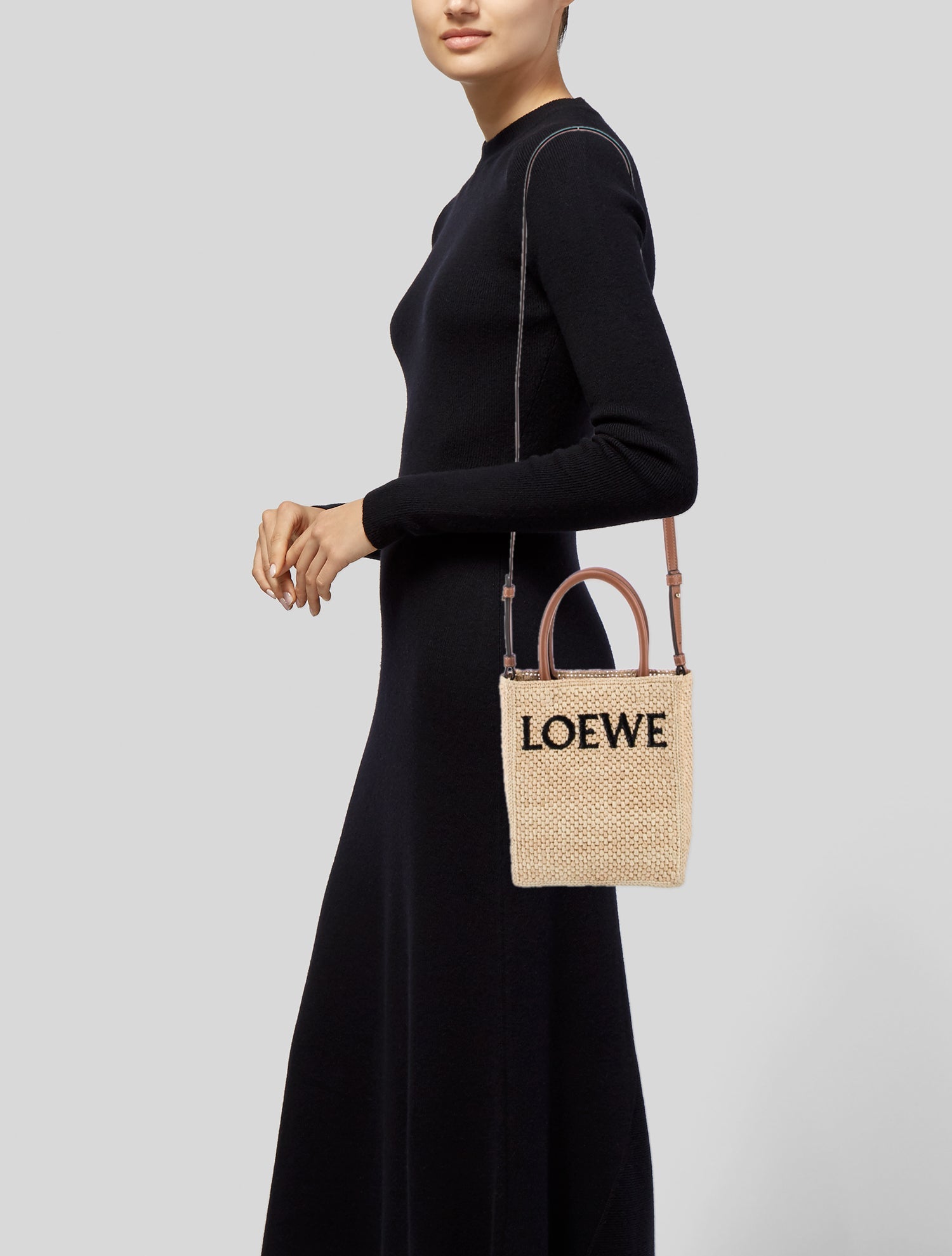 Loewe Raffia Bucket Bag 2023