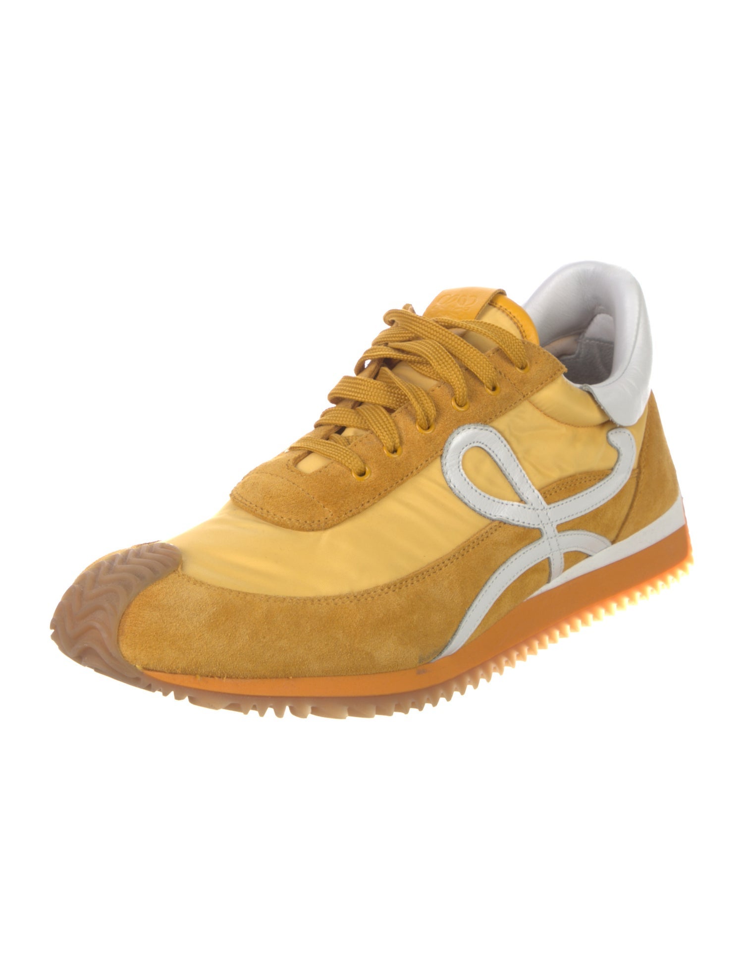 Loewe Suede Printed Sneakers