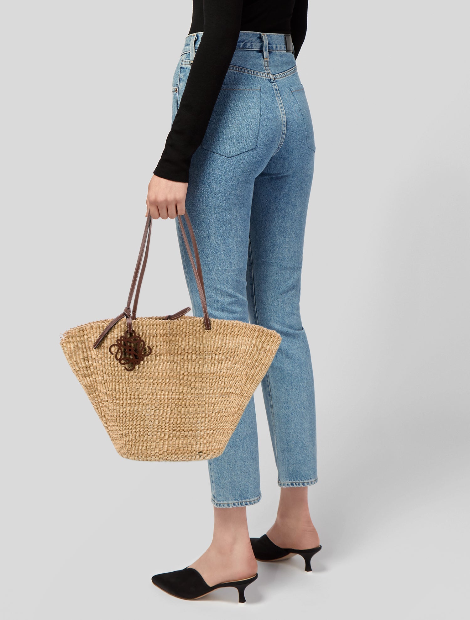 Loewe Raffia Basket