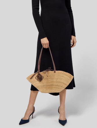 Loewe Raffia Basket