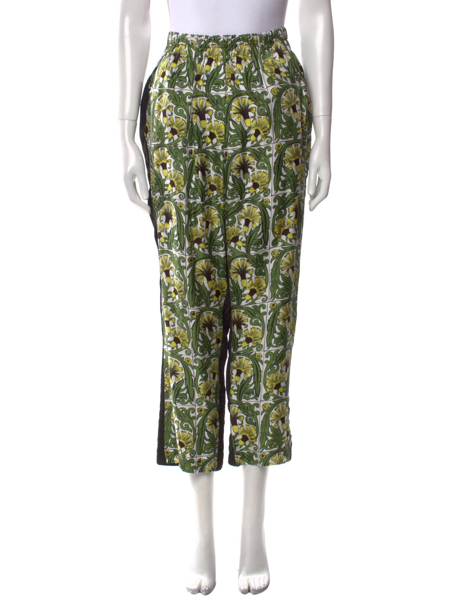 Loewe Silk Straight Leg Pants