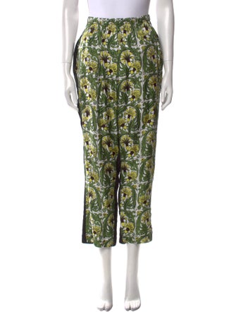 Loewe Silk Straight Leg Pants