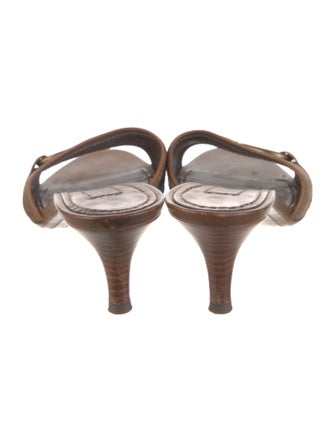 Loewe Leather Slides