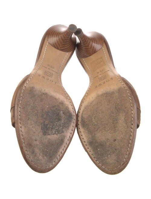 Loewe Leather Slides