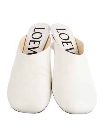 Loewe Leather Mules