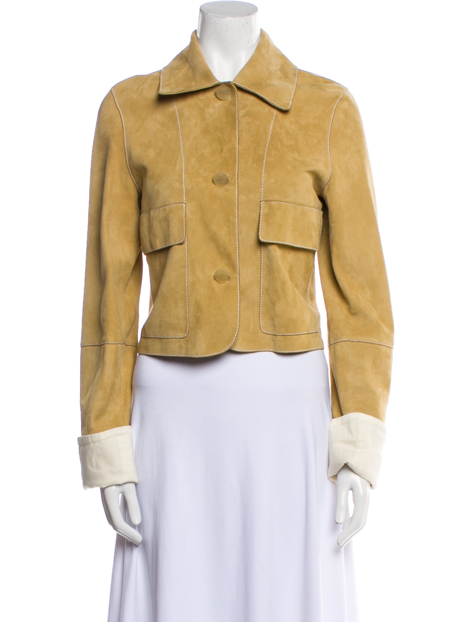 Loewe Leather Utility Jacket