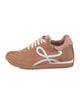 Loewe Suede Leather Trim Embellishment Sneakers
