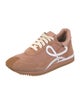 Loewe Suede Leather Trim Embellishment Sneakers
