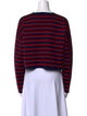 Loewe Wool Striped Crop Top