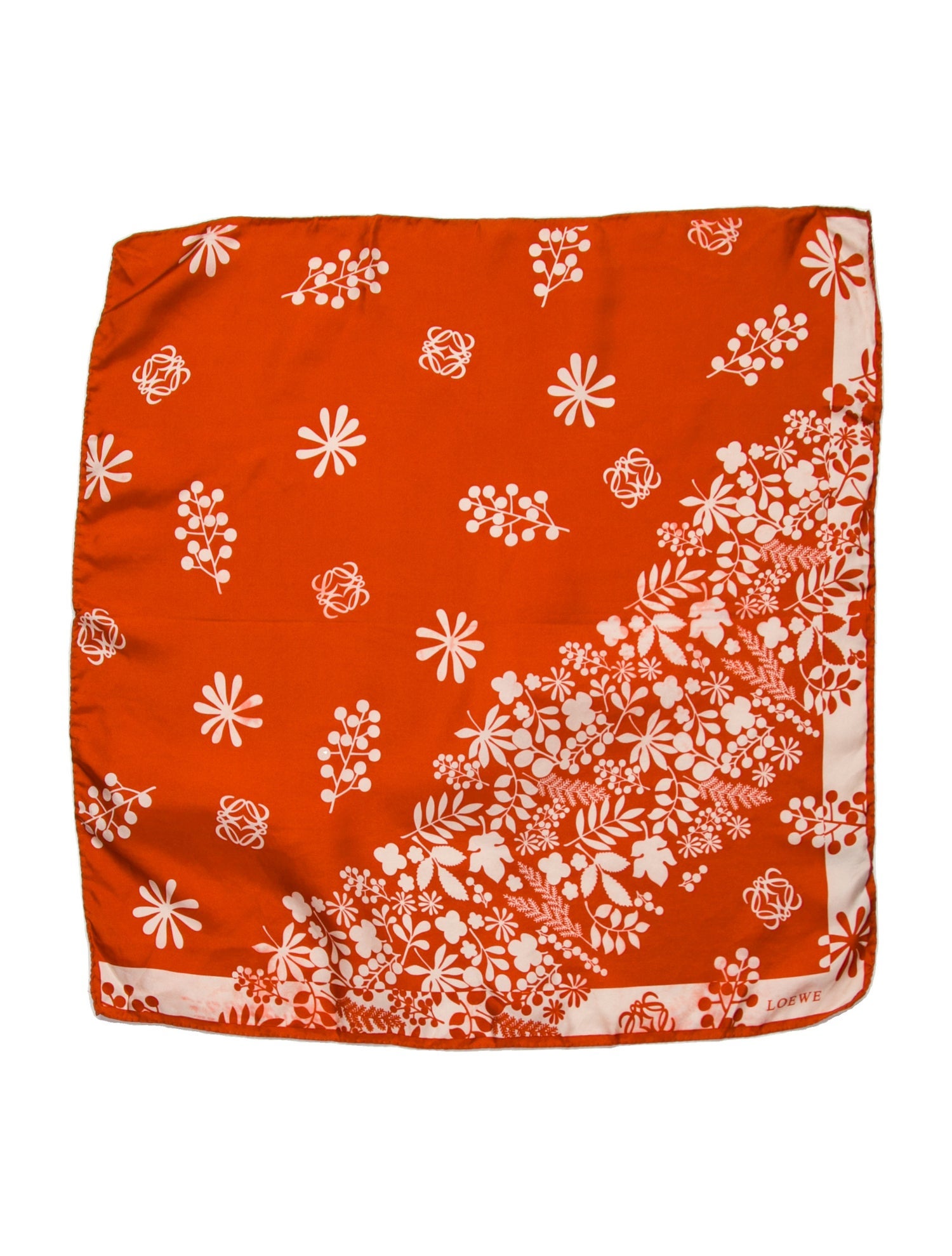 Loewe Silk Vintage Scarf