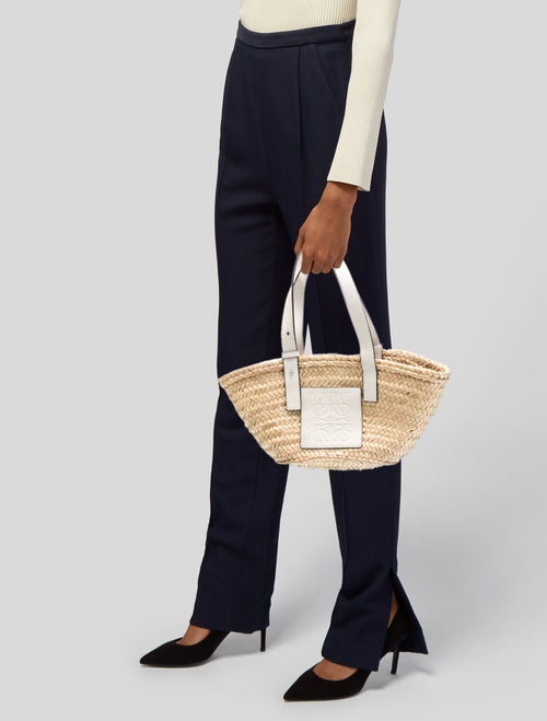 Loewe Raffia Basket