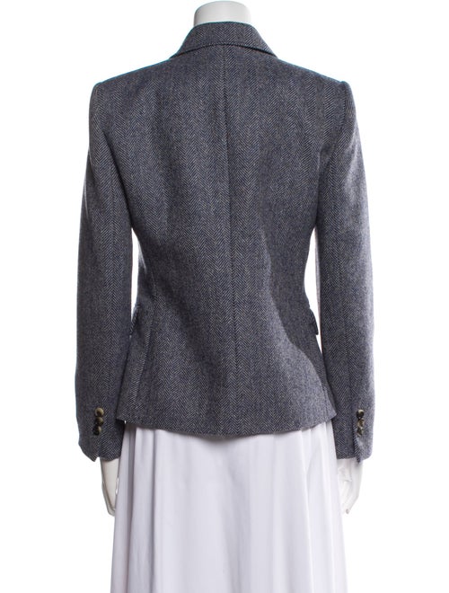 Loewe Wool Houndstooth Print Blazer