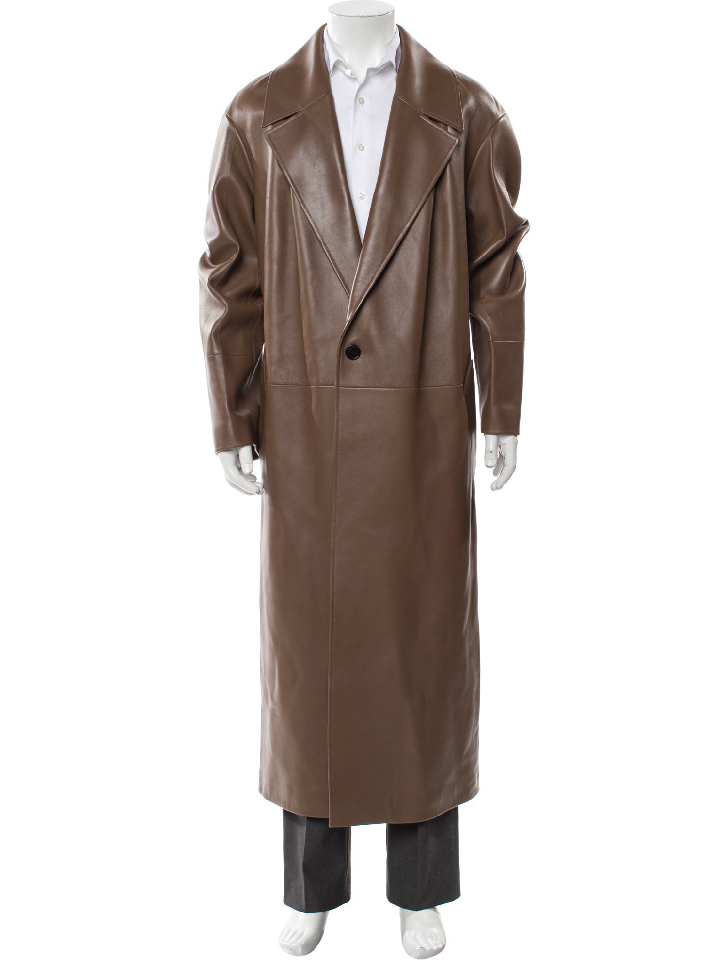 Loewe Leather Coat