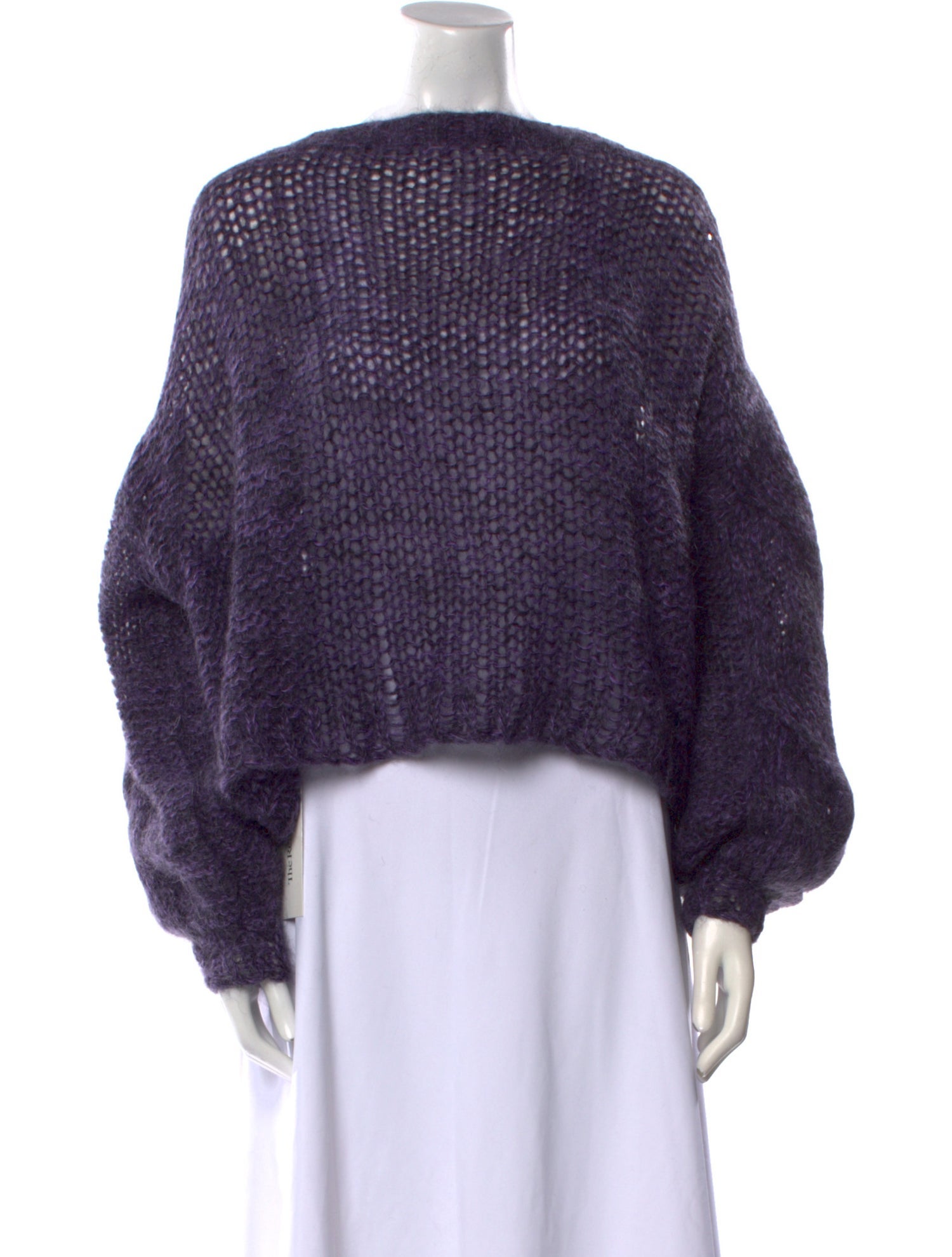 Loewe Mohair Bateau Neckline Sweater