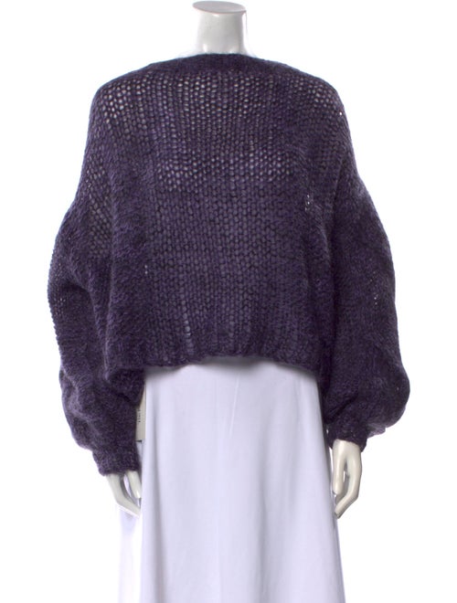 Loewe Mohair Bateau Neckline Sweater