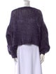 Loewe Mohair Bateau Neckline Sweater