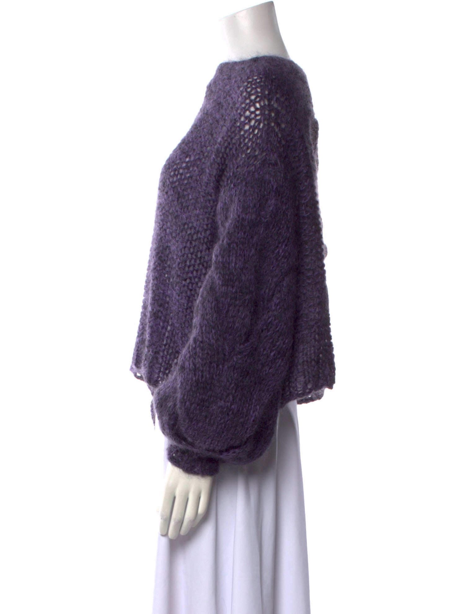 Loewe Mohair Bateau Neckline Sweater