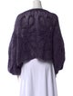 Loewe Mohair Bateau Neckline Sweater