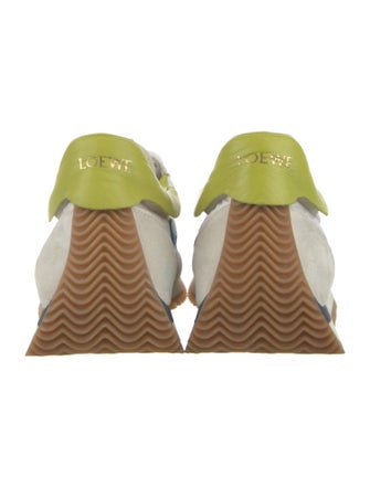 Loewe Nylon Colorblock Pattern Sneakers