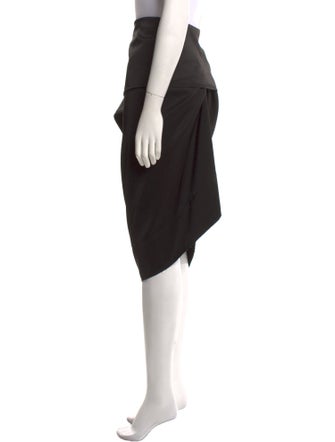 Loewe Leather Knee-Length Skirt