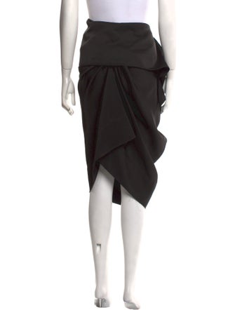 Loewe Leather Knee-Length Skirt