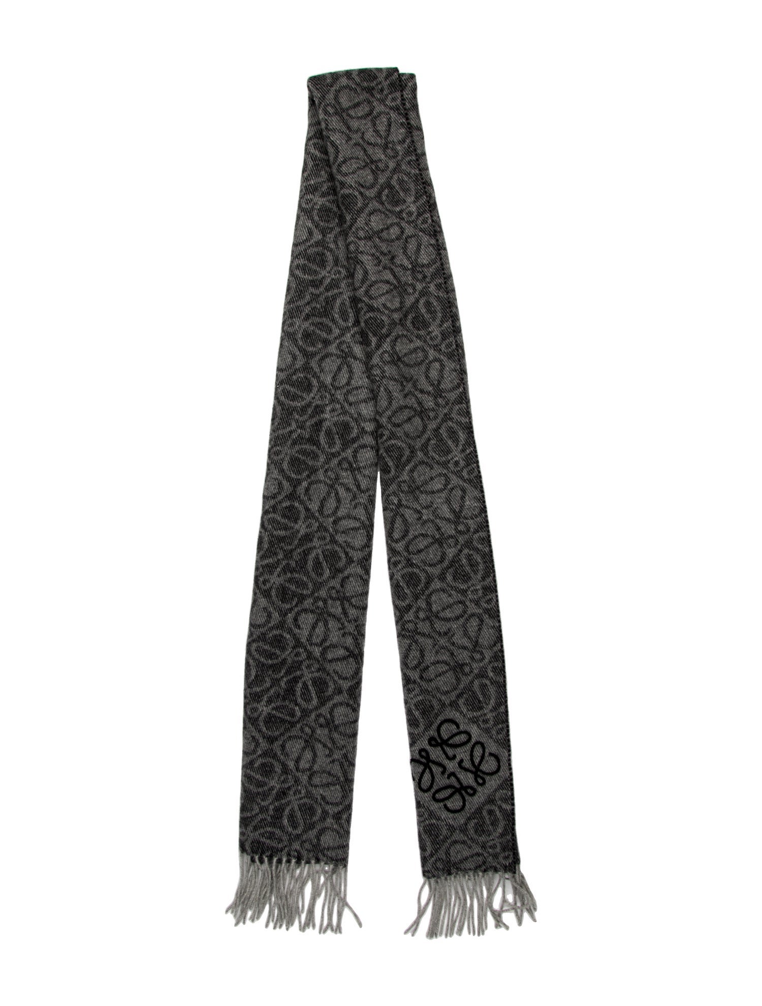Loewe Wool Printed Scarf
