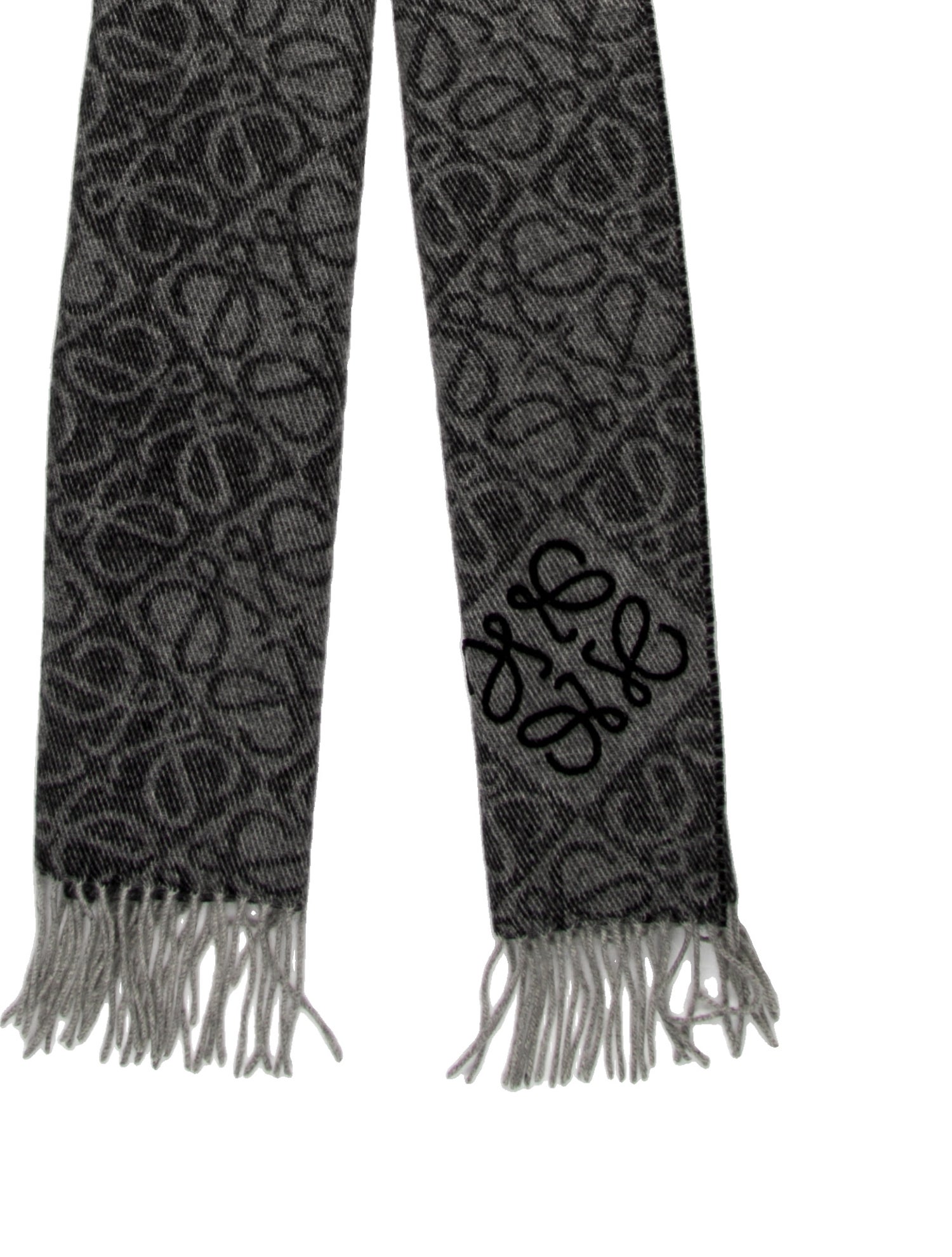 Loewe Wool Printed Scarf