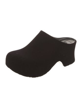 Loewe Velvet Mules