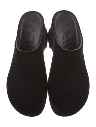 Loewe Velvet Mules
