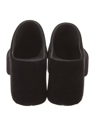 Loewe Velvet Mules