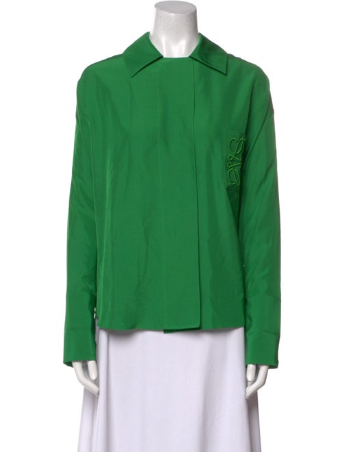 Loewe Long Sleeve Button-Up Top