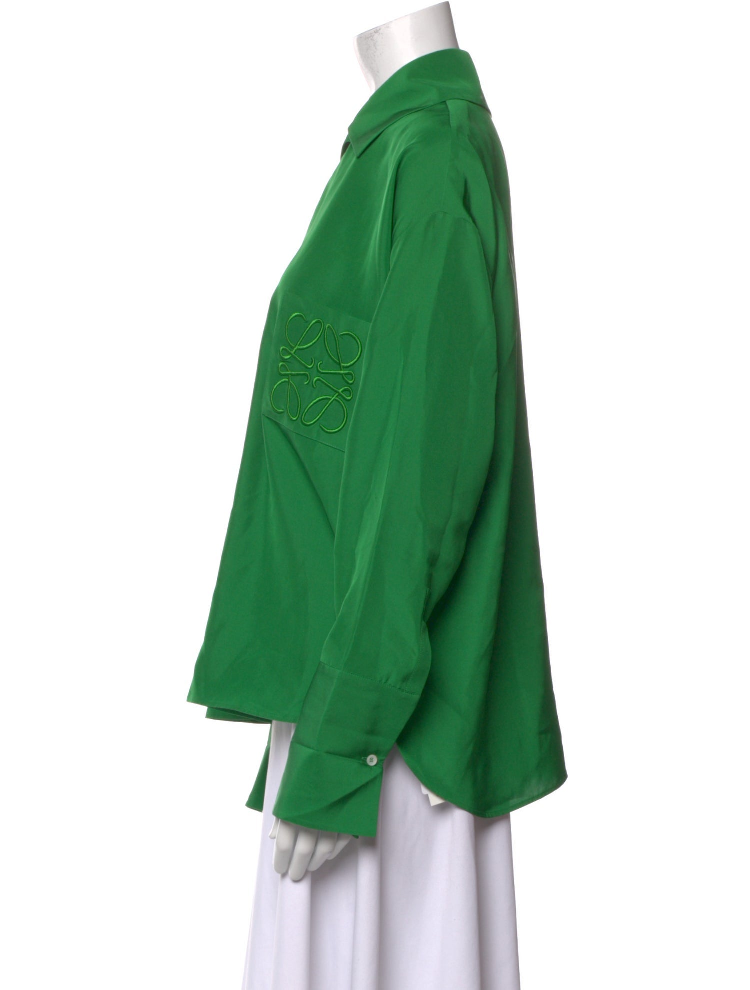 Loewe Long Sleeve Button-Up Top