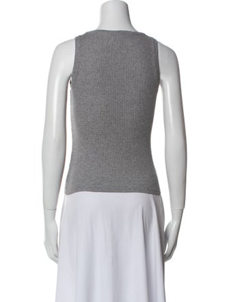 Loewe Graphic Print Scoop Neck Top