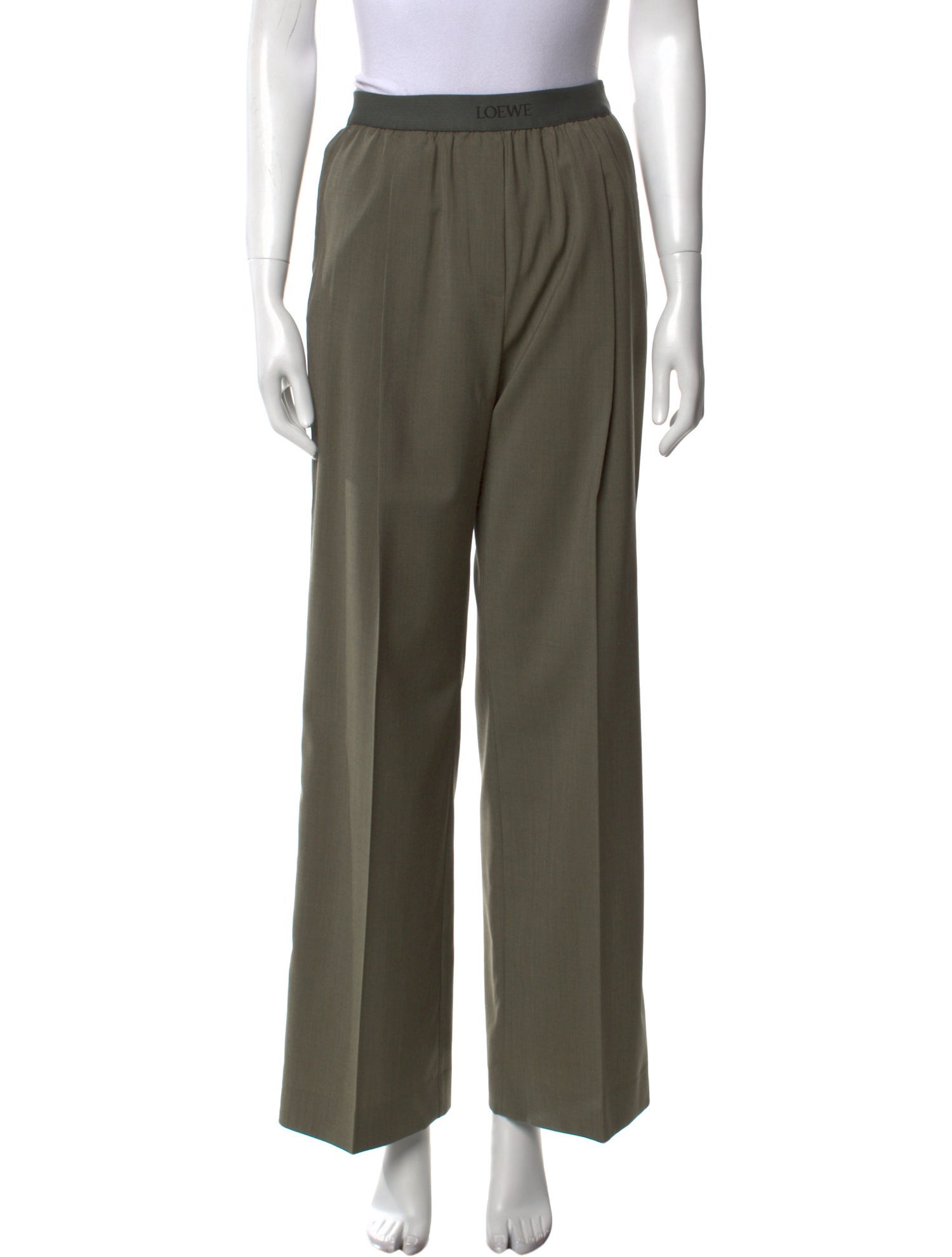 Loewe Wool Wide Leg Pants