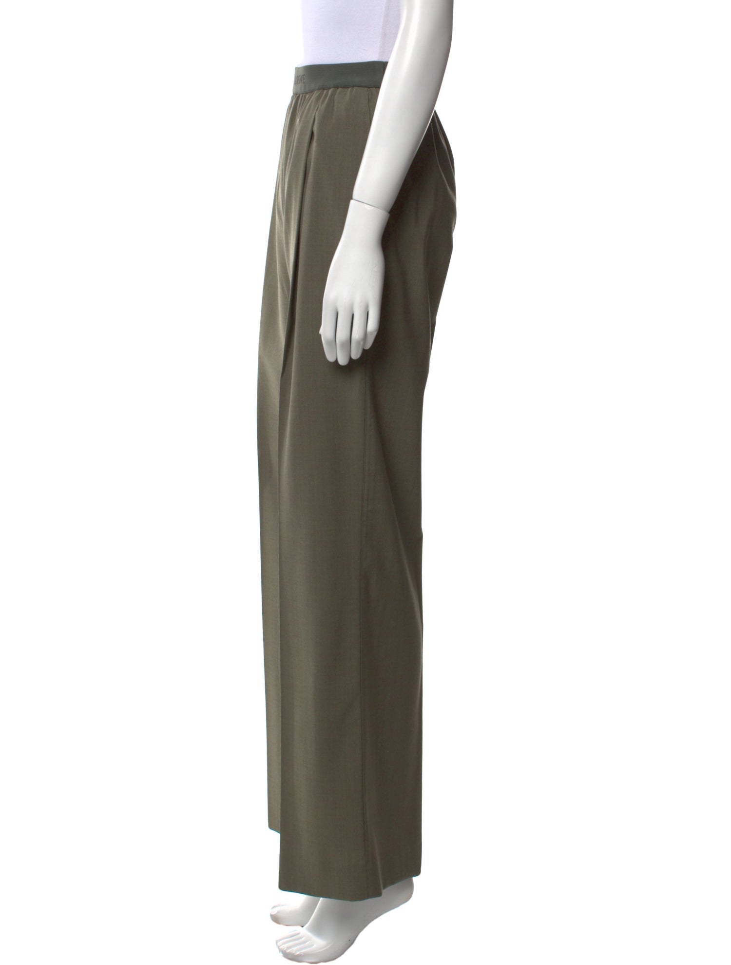 Loewe Wool Wide Leg Pants