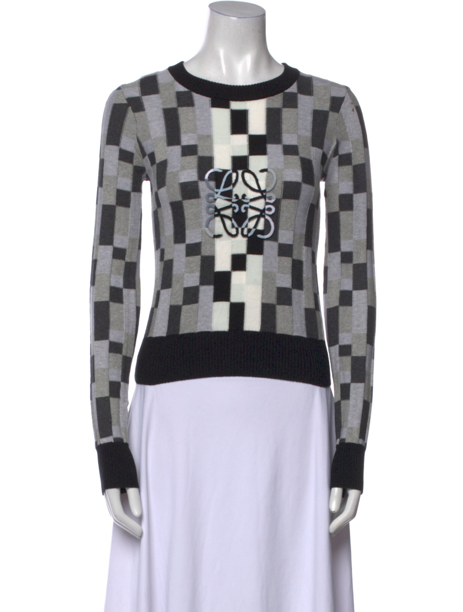 Loewe Graphic Print Crew Neck Sweatshirt