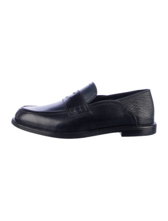 Loewe Leather Loafers