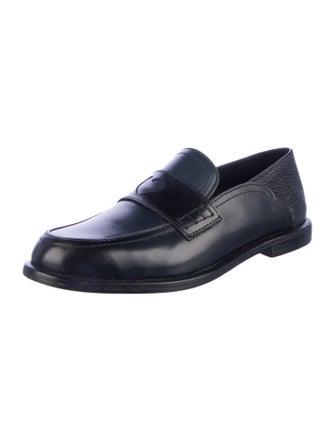 Loewe Leather Loafers