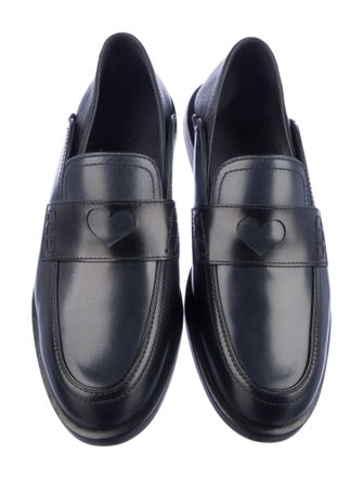 Loewe Leather Loafers