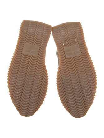 Loewe Suede Printed Athletic Sneakers