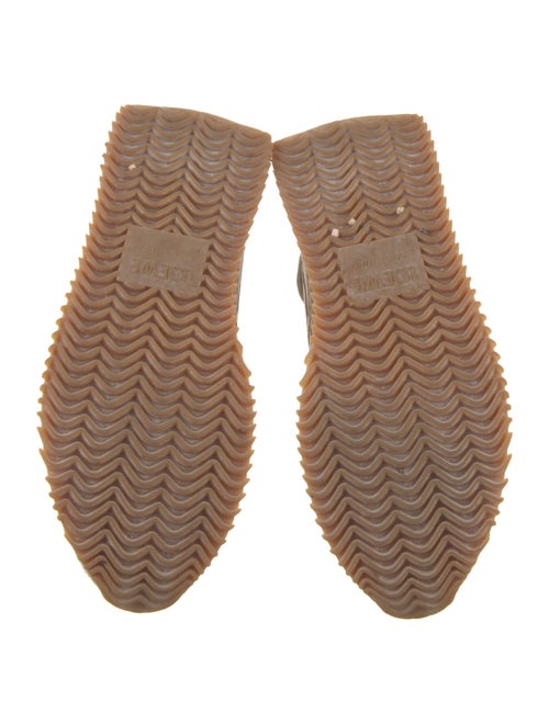 Loewe Suede Printed Athletic Sneakers