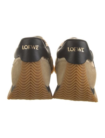 Loewe Suede Printed Sneakers
