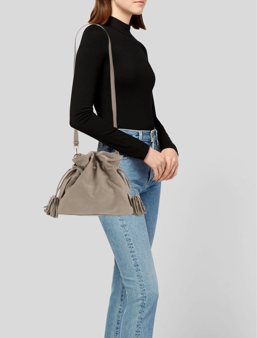 Loewe Leather Bucket Bag