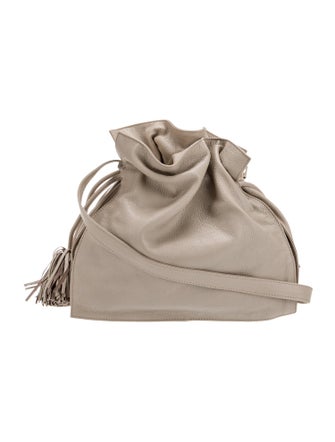 Loewe Leather Bucket Bag