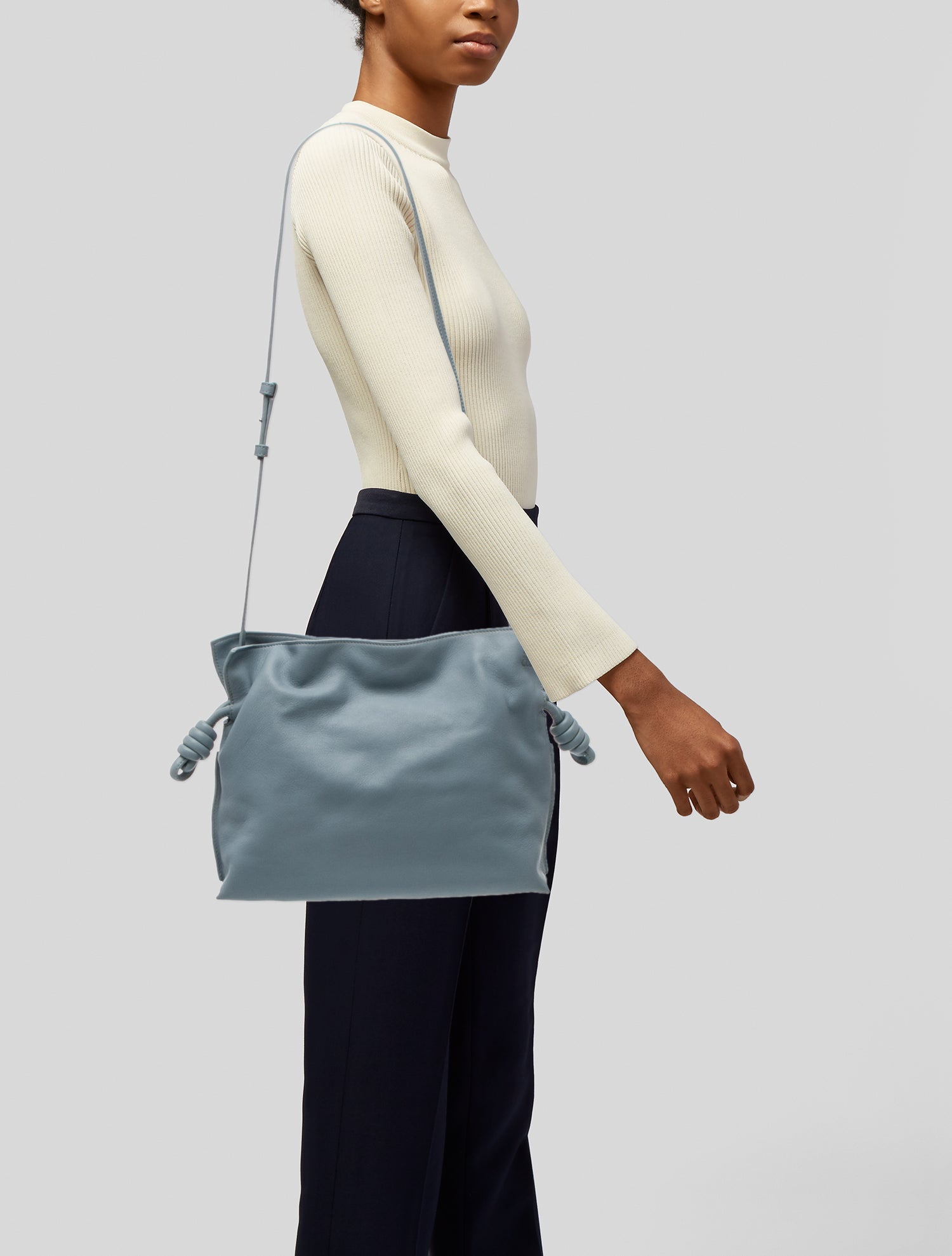 Loewe Leather Flamenco Knot Medium 2023