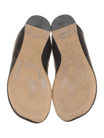 Loewe Leather Mules