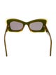 Loewe Cat-Eye Tinted Sunglasses