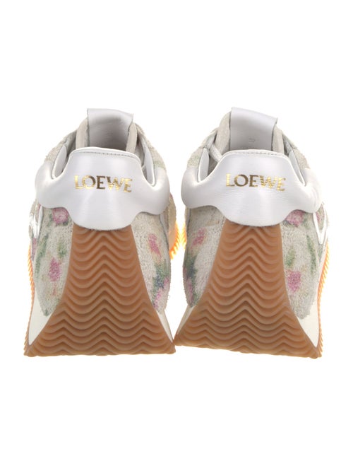 Loewe Suede Printed Athletic Sneakers