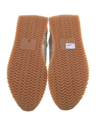 Loewe Suede Printed Athletic Sneakers