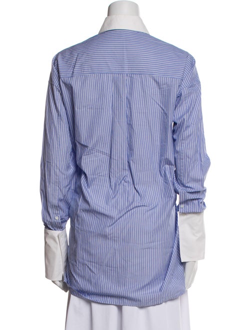 Loewe Striped Long Sleeve Button-Up Top